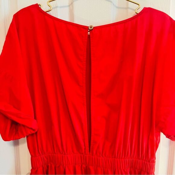 Free People Vibrant Red Mini Dress - Picture 4 of 5